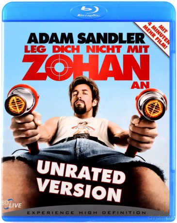 You Don't Mess with the Zohan (Nie zadzieraj z fryzjerem) [Blu-Ray]+[DVD]