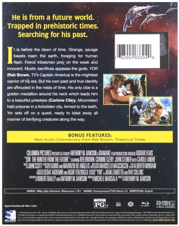 Yor, the Hunter from the Future [Blu-Ray]