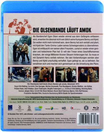 The Olsen Gang Runs Amok (Gang Olsena w amoku) [Blu-Ray]