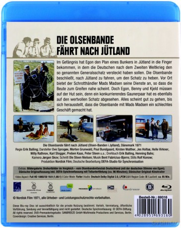 The Olsen Gang in Jutland (Gang Olsena jedzie do Jutlandii) [Blu-Ray]