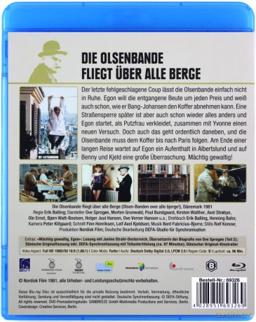 The Olsen Gang Long Gone (Paryski plan Gangu Olsena) [Blu-Ray]