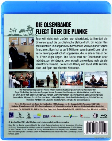 The Olsen Gang's Escape Over the Fence (Gang Olsena daje dyla) [Blu-Ray]