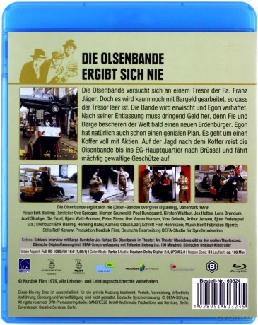 The Olsen Gang Never Surrenders (Gang Olsena nigdy się nie poddaje) [Blu-Ray]