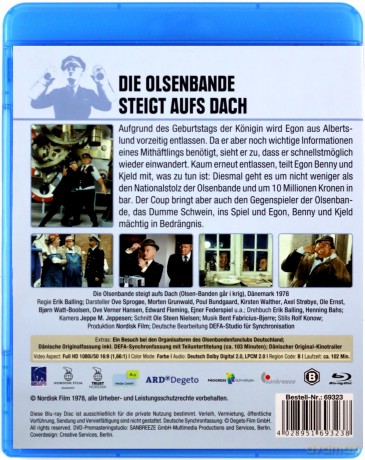 The Olsen Gang Goes to War (Gang Olsena idzie na wojnę) [Blu-Ray]
