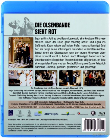 The Olsen Gang Sees Red (Gang Olsena wpada w szał) [Blu-Ray]