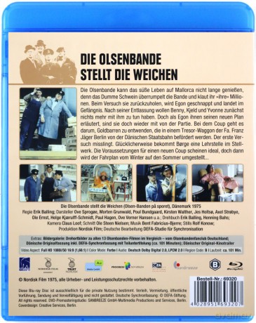 The Olsen Gang on the Track (Gang Olsena na szlaku) [Blu-Ray]