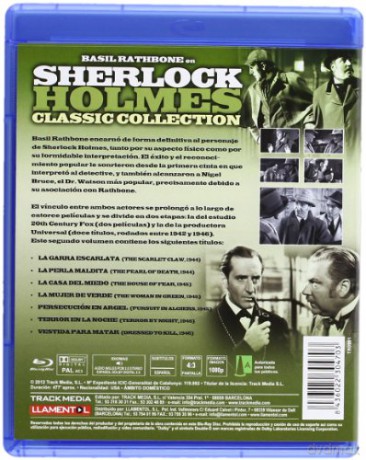 Sherlock Holmes Classic Collection Vol.2 [5xBlu-Ray]