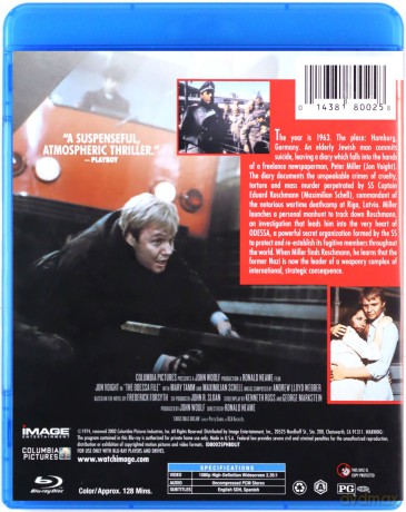 The Odessa File (Akta Odessy) [Blu-Ray]