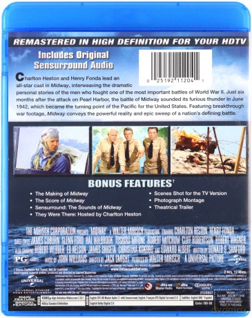 Midway (Bitwa o Midway) [Blu-Ray]