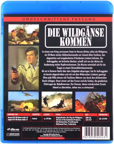 The Wild Geese (Dzikie gęsi) [Blu-Ray]