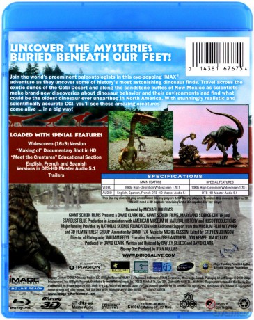Dinosaurs Alive (Dinozaury żyją) [Blu-Ray]