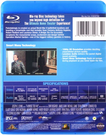 A Bridge Too Far (O jeden most za daleko) [Blu-Ray]
