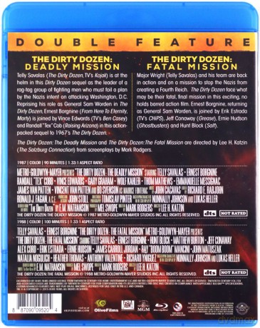 Dirty Dozen: The Deadly Mission / The Dirty Dozen: The Fatal Mission (Parszywa dwunastka 3-4) [Blu-Ray]