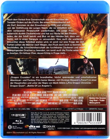 Dragon Crusaders / Edge of the Empire / The Hexer [3xBlu-Ray]