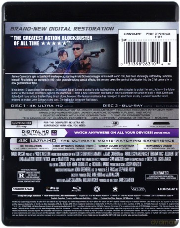 Terminator 2: Judgment Day (Terminator 2: Dzień Sądu) [Blu-Ray 4K]+[Blu-Ray]