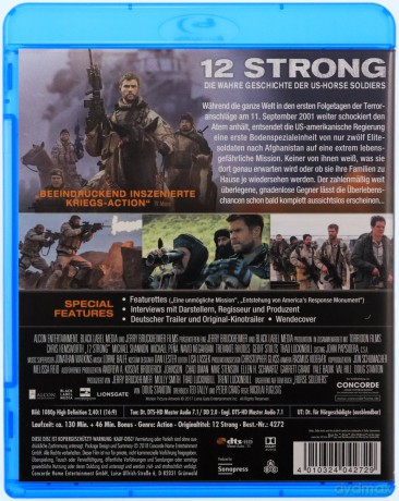 12 Strong (Dwunastu odważnych) [Blu-Ray]