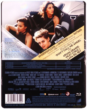 Charlie's Angels (Aniołki Charliego) (steelbook) [Blu-Ray]