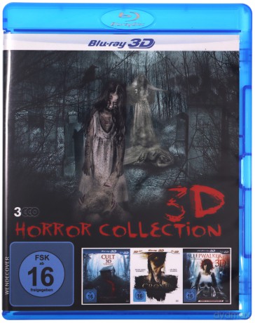 Horror Collection: Cult / Sleepwalker / The Crone [3xBlu-Ray 3D]