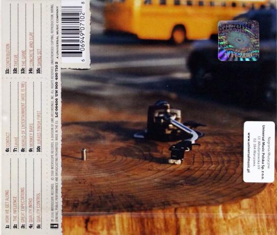 Jurassic 5: Quality Control [CD]