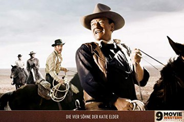 Western Collection: Hondo / Three Violent People / The Gunfight at the O.K. Corral / Hud / The Sons of Katie Elder / The Man Who Shot Liberty Valance / El Dorado / True Grit / Posse [3xBlu-Ray]