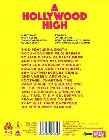Duran Duran: A Hollywood High: Live In Los Angeles [Blu-Ray]