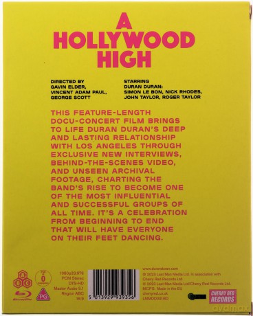 Duran Duran: A Hollywood High: Live In Los Angeles [Blu-Ray]