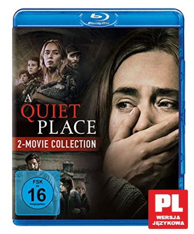 A Quiet Place 1-2 (Ciche Miejsce 1-2) [2xBlu-Ray]