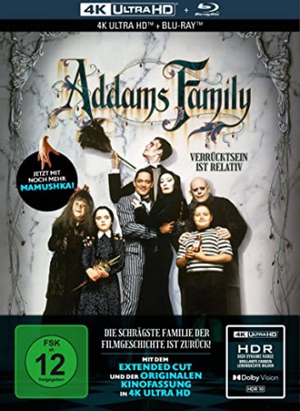 The Addams Family (Rodzina Addamsów) (Mediabook) [Blu-Ray 4K]+[Blu-Ray]