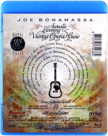 Joe Bonamassa: An Acoustic Evening At The Vienna Opera House [Blu-Ray]