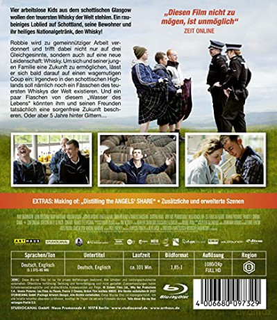 The Angels' Share (Whisky dla aniołów) [Blu-Ray]