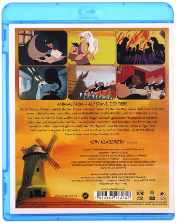 Animal Farm (Folwark zwierzęcy) [Blu-Ray]