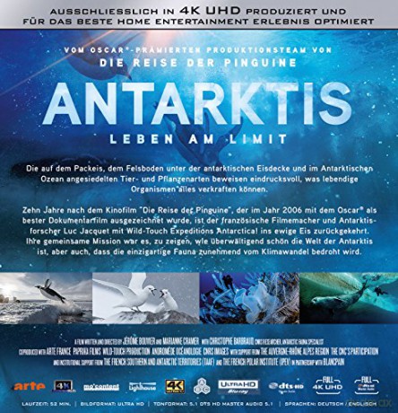Antarktis - Leben am Limit [Blu-Ray 4K]