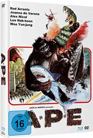 APE  Attack of the Giant Horny Gorilla [Blu-Ray]+ [DVD]