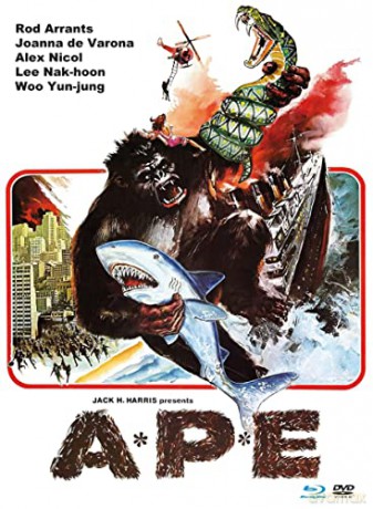 APE  Attack of the Giant Horny Gorilla [Blu-Ray]+ [DVD]