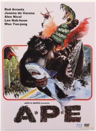 APE  Attack of the Giant Horny Gorilla [Blu-Ray]+ [DVD]