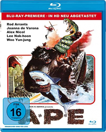 APE  Attack of the Giant Horny Gorilla [Blu-Ray]