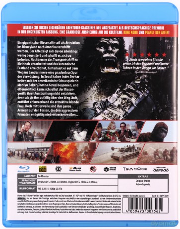 APE  Attack of the Giant Horny Gorilla [Blu-Ray]