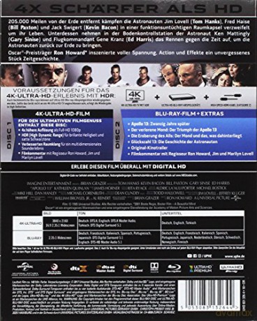 Apollo 13 [Blu-Ray 4K]+[Blu-Ray]