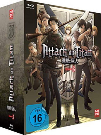 Attack on Titan Season 3 ( Atak Tytanów sezon 3) [4xBlu-Ray]