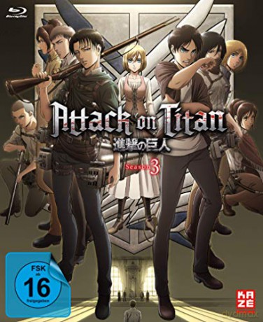 Attack on Titan Season 3 ( Atak Tytanów sezon 3) [4xBlu-Ray]