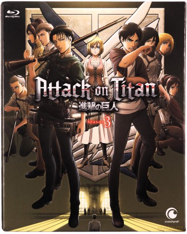 Attack on Titan Season 3 ( Atak Tytanów sezon 3) [4xBlu-Ray]