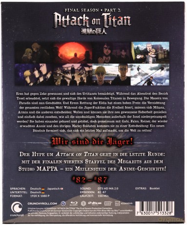 Attack on Titan (Atak Tytanów) [Blu-Ray]