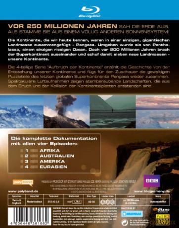 Rise of the Continents (Jak powstawały kontynenty) [Blu-Ray]