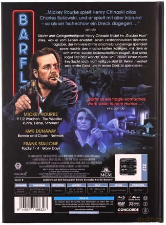 Barfly (Ćma barowa) [Blu-Ray]+[DVD]