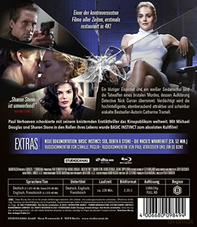 Basic Instinct (Nagi instynkt) [Blu-Ray]