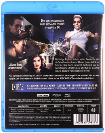 Basic Instinct (Nagi instynkt) [Blu-Ray]