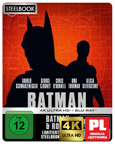 Batman i Robin (steelbook) [Blu-Ray 4K]+[Blu-Ray]