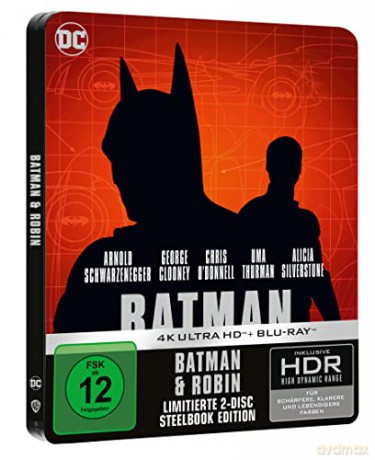 Batman i Robin (steelbook) [Blu-Ray 4K]+[Blu-Ray]