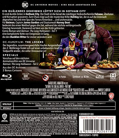 Batman: The Long Halloween, Part 1 [Blu-Ray]