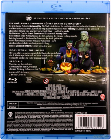 Batman: The Long Halloween, Part 1 [Blu-Ray]